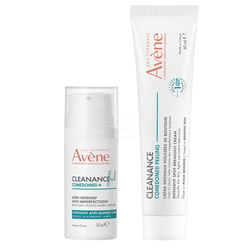 Avene Cleanance, rutina za dnevno - nočno nego za mastno kožo nagnjeno k aknam (30 ml + 40 ml)